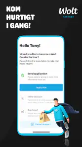Wolt Courier Partner screenshot