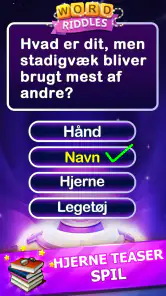 Word Riddles - offline ordspil screenshot