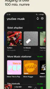 YouSee Musik screenshot