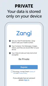Zangi - Private Messenger screenshot