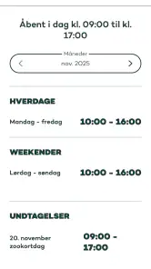 ZOO København screenshot