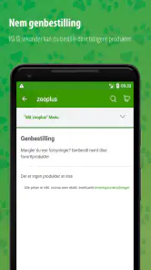 zooplus -foder til dit kæledyr screenshot