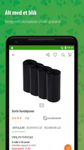 zooplus -foder til dit kæledyr screenshot
