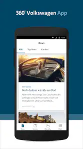 360° Volkswagen App screenshot