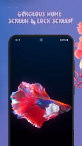 3D Fish Tank Live Wallpaper screenshot