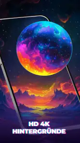 3D Hintergrundbilder App screenshot