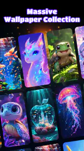 3D Live Wallpaper: 4D & 4K screenshot