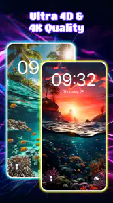 3D Live Wallpaper: 4D & 4K screenshot