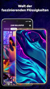 4D Wallpaper: Fluid Simulation screenshot
