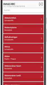 AbfallApp Landkreis Aurich screenshot