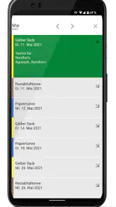Abfallapp Landkreis Grafschaft screenshot