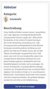 abfallApp MEG screenshot