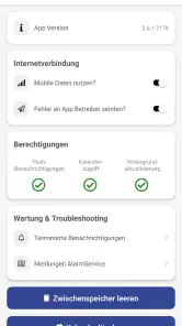 abfallApp MEG screenshot