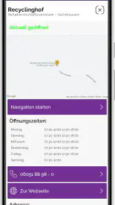 Abfallapp MKK screenshot