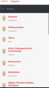 abfallApp Oberhausen screenshot