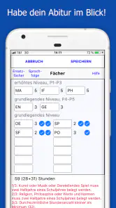AbiMobil screenshot