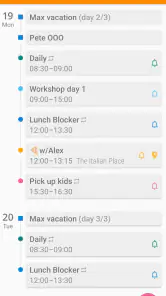 aCalendar - dein Kalender screenshot