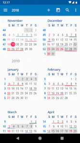 aCalendar+ Kalender & Tasks screenshot