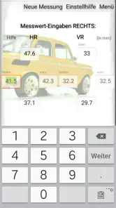 AchsBoxPro Achsvermessung screenshot