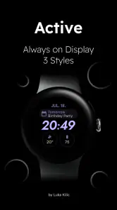Active - Digital Watch Face screenshot