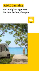 ADAC Camping / Stellplatz 2025 screenshot