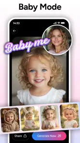 AI Baby Generator - TinyFaces screenshot