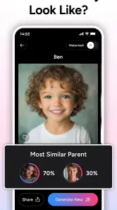 AI Baby Generator - TinyFaces screenshot