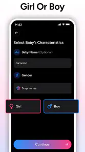 AI Baby Generator - TinyFaces screenshot