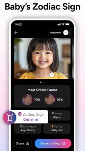 AI Baby Generator - TinyFaces screenshot