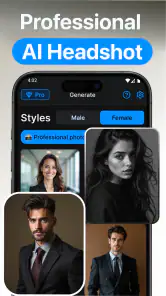 AI Headshot Generator screenshot