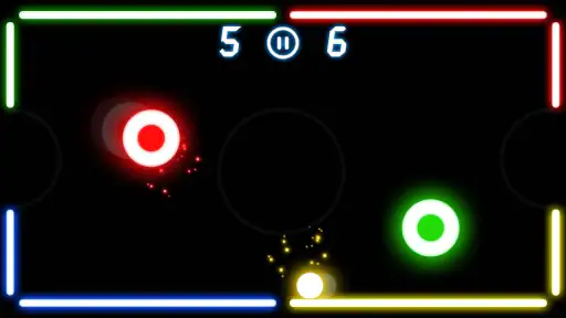 Air-Hockey Herausforderung screenshot