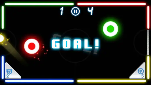 Air-Hockey Herausforderung screenshot