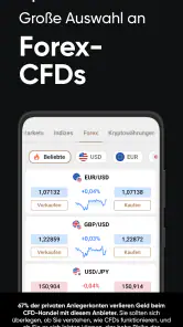 Aktien app - Capital.com screenshot
