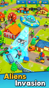 Aliens vs Zombies: Invasion screenshot