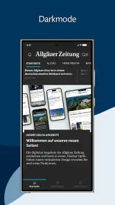 Allgäuer Zeitung News screenshot