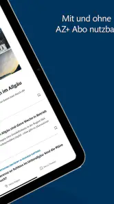 Allgäuer Zeitung News screenshot
