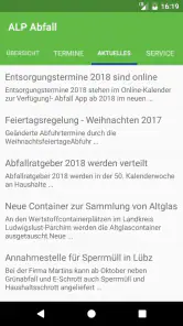 ALP Abfall screenshot