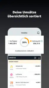 Amazon Visa screenshot