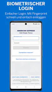 Amex Deutschland screenshot