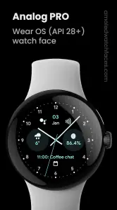 Analog PRO: Watch face screenshot