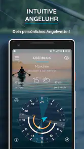 Angelwetter: Beißindex & Wind screenshot