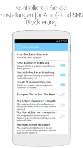 Anrufer und SMS Blockieren screenshot
