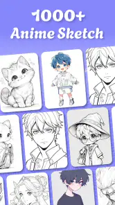 AR Sketch Trace: Anime Drawing screenshot