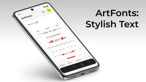 ArtFonts: Hübsche Schriften screenshot