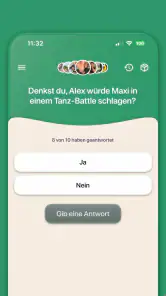 askUs: Wer würde eher? screenshot