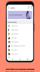 ASOS screenshot