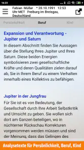 AstroStar: Horoskope berechnen screenshot