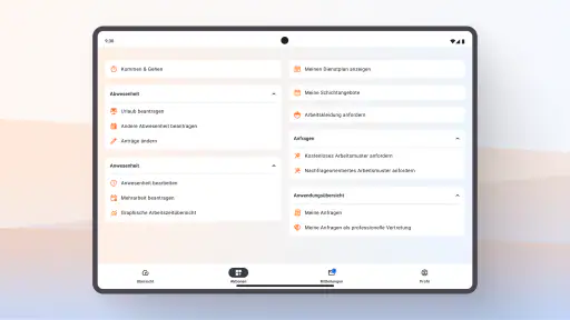 ATOSS Staff Center screenshot