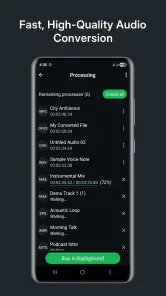 Audio Converter (MP3 AAC OPUS) screenshot