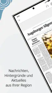 Augsburger Allgemeine screenshot
